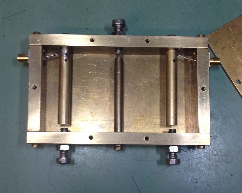 Interdigitales Bandpassfilter 23cm 1296 MHz