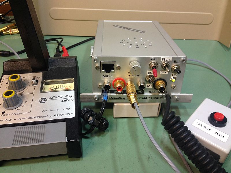 Sprachspeicher Funk Memo Sequenzer QSO 