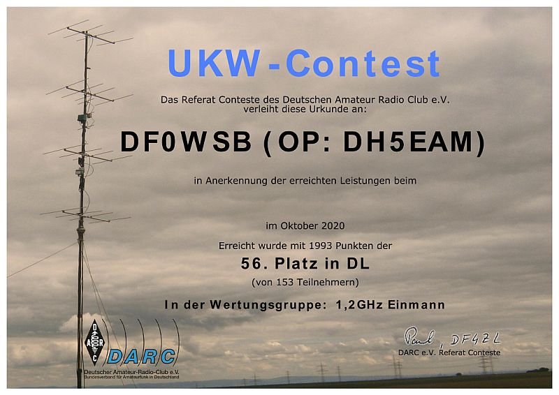 DARC UKW Contest
